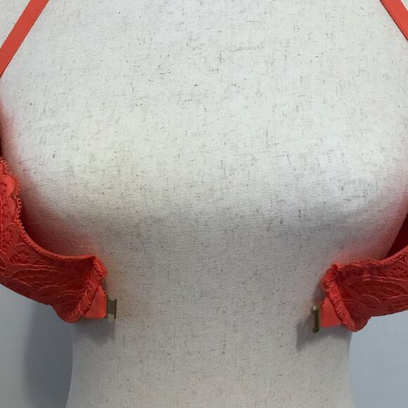 Auden NWT Plunge Coverage Push Up Front Close Bra Women 32D - Picture 9 of 14